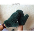 Excellent quality sexy women real fur gloves